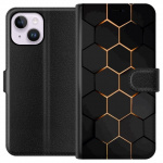 Wallet case for Apple iPhone 14 Plus with Luxurious Pattern design