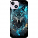 Mobile case for Apple iPhone 14 Plus with Wolf design