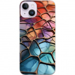 Mobile case for Apple iPhone 14 Plus with Metallic pattern design