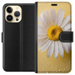 Wallet case for Apple iPhone 14 Pro Max with Porslinsblomma design