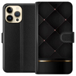 Wallet case for Apple iPhone 14 Pro Max with Luxury line design