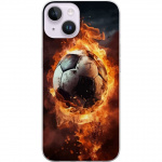 Mobile case for Apple iPhone 15 Plus with Football design Mobile case for Apple iPhone 15 Plus with Football design