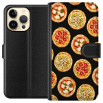Wallet case for Apple iPhone 15 Pro Max with Pizza design
