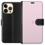 Wallet case for Apple iPhone 15 Pro Max with Heart design