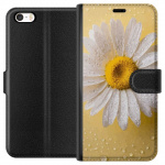 Wallet case for Apple iPhone 5 with Porslinsblomma design
