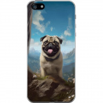 Mobile case for Apple iPhone 5 with Happy Dog design