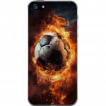 Mobile case for Apple iPhone 5 with Football design