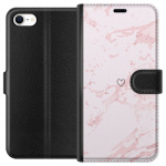 Wallet case for Apple iPhone 6s with Pink Heart design
