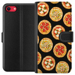 Wallet case for Apple iPhone 7 with Pizza design