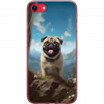 Mobile case for Apple iPhone 7 with Happy Dog design