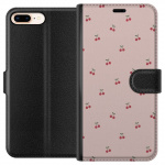 Wallet case for Apple iPhone 7 Plus with Cherry design
