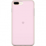 Mobile case for Apple iPhone 7 Plus with Heart design