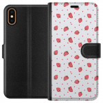 Wallet case for Apple iPhone X with Strawberries design Wallet case for Apple iPhone X with Strawberries design