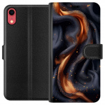 Wallet case for Apple iPhone XR with Fiery silk design Wallet case for Apple iPhone XR with Fiery silk design