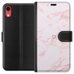 Wallet case for Apple iPhone XR with Pink Heart design Wallet case for Apple iPhone XR with Pink Heart design