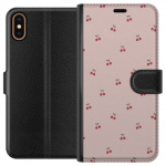 Wallet case for Apple iPhone XS with Cherry design Wallet case for Apple iPhone XS with Cherry design