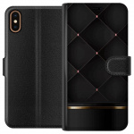 Wallet case for Apple iPhone XS with Luxury line design