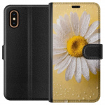 Wallet case for Apple iPhone XS Max with Porslinsblomma design Wallet case for Apple iPhone XS Max with Porslinsblomma design