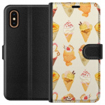 Wallet case for Apple iPhone XS Max with Glassy design Wallet case for Apple iPhone XS Max with Glassy design