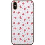 Mobile case for Apple iPhone XS Max with Strawberries design