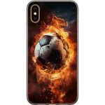 Mobile case for Apple iPhone XS Max with Football design