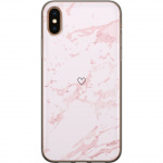 Mobile case for Apple iPhone XS Max with Pink Heart design