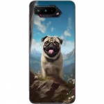 Mobile case for Asus ROG Phone 5 with Happy Dog design