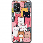 Mobile case for Asus Zenfone 8 with Cat pattern design Mobile case for Asus Zenfone 8 with Cat pattern design