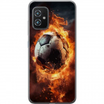 Mobile case for Asus Zenfone 8 with Football design