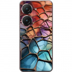 Mobile case for Asus Zenfone 9 with Metallic pattern design