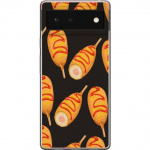 Mobile case for Google Pixel 6 with Chicken drumstick design