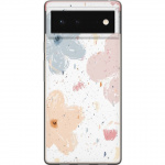 Mobile case for Google Pixel 6 with Flowers design