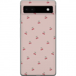 Mobile case for Google Pixel 6a with Cherry design