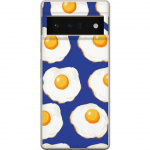 Mobile case for Google Pixel 6 Pro with Fried eggs design
