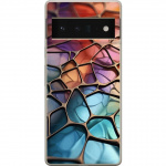 Mobile case for Google Pixel 6 Pro with Metallic pattern design