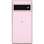 Mobile case for Google Pixel 6 Pro with Heart design