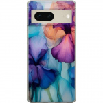 Mobile case for Google Pixel 7 with Magical flowers design