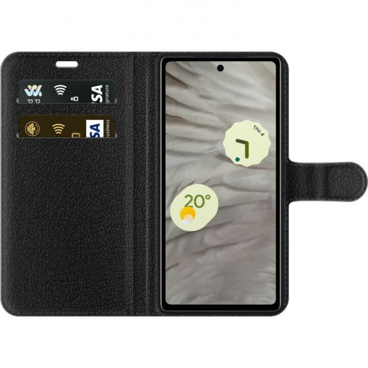 Wallet case for Google Pixel 7a with Wolf design