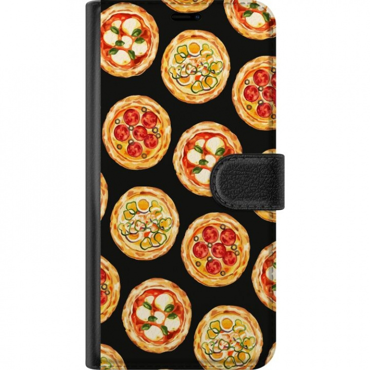 Wallet case for Google Pixel 7a with Pizza design