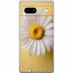 Mobile case for Google Pixel 7a with Porslinsblomma design