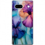 Mobile case for Google Pixel 7a with Magical flowers design