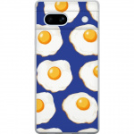 Mobile case for Google Pixel 7a with Fried eggs design