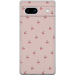 Mobile case for Google Pixel 7a with Cherry design