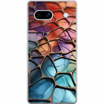 Mobile case for Google Pixel 7a with Metallic pattern design