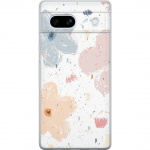 Mobile case for Google Pixel 7a with Flowers design