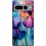Mobile case for Google Pixel 7 Pro with Magical flowers design