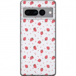 Mobile case for Google Pixel 7 Pro with Strawberries design