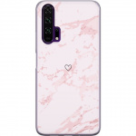 Mobile case for Honor 20 Pro with Pink Heart design