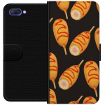 Wallet case for Honor 10 with Chicken drumstick design