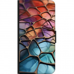 Wallet case for Honor 10 with Metallic pattern design